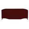 Calçadeira Recamier Baú Casal 140cm Greta Suede Bordô - DS Estofados - 1