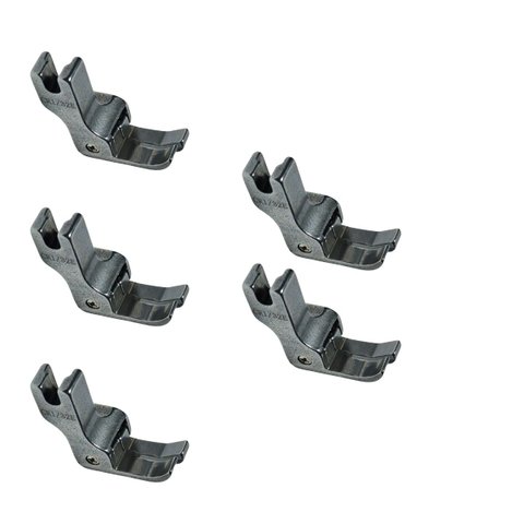 05 Pé Calcador Pesponto Compensado para Maquina Reta Industrial Lado Direito 1mm Cr-1/32e