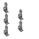 Ver imagem 4 de 05 Pé Calcador Pesponto Compensado para Maquina Reta Industrial Lado Direito 1mm Cr-1/32e