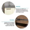 Ver imagem 3 de Cozinha Compacta 182,10cm 8 Portas e 2 Gavetas sem Tampo sem Fundo 354 Luciane Móveis