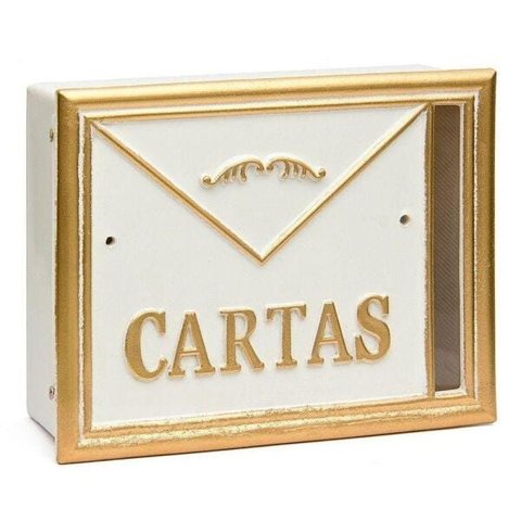 Caixa De Correio Correspondência Cartas N°27 Plástico