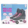 Kit Patins Infantil 4 Rodas Feminino Quad Roller E Skate - 1