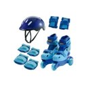 Ver imagem 1 de Kit Patins Triline Com Proteções Azul Zippy 30-33