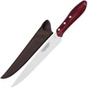Ver imagem 1 de Faca Tramontina para Carne 8" em Aço Inox e Cabo Maderia Polywood Vermelho