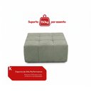 Ver imagem 6 de Puff para Apoio de Pés Modular 86cm Sync Kappesberg Boucle Menta