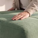 Ver imagem 4 de Puff para Apoio de Pés Modular 86cm Sync Kappesberg Boucle Menta