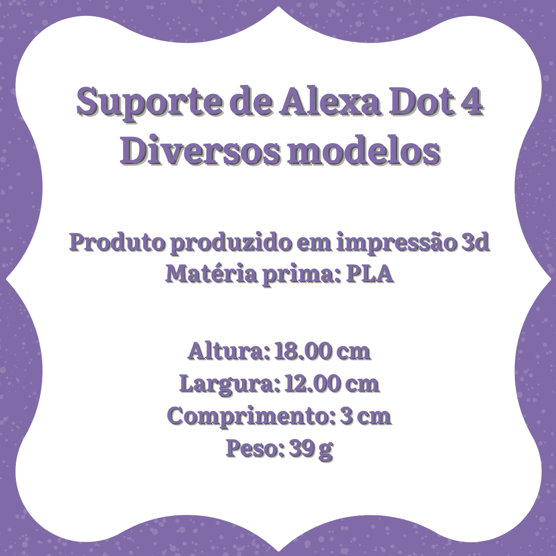 Suporte de Alexa para Echo Dot 4 e Dot 5 "schnauzer e Gato" - 7