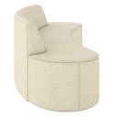 Ver imagem 5 de Sofá 4 Lugares para Sala de Estar Living 230cm Koane D06 Linho Creme - Mpozenato