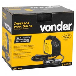 Inversora para Solda com Eletrodo e Tig 150a Riv 156 com Display Digital Bivolt Monofásico Vonder - 5