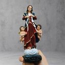 Ver imagem 4 de Imagem Nossa Senhora Desatadora Dos Nós Resina 20 Cm