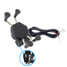 Suporte de Celular para Moto retrovisor com Carregador USB Tipo Aranha - 1