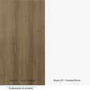 Ver imagem 6 de Quarto de Solteiro com Guarda Roupas Mesa de Cabeceira e Nicho Paris Luciane Móveis