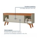 Ver imagem 7 de Rack com Painel para TV 65 Polegadas Ripado MDF 160x195cm Madri
