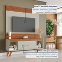 Ver imagem 5 de Rack com Painel para TV 65 Polegadas Ripado MDF 160x195cm Madri