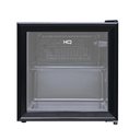 Ver imagem 2 de Frigobar Expositor Vertical Hq Vidro Duplo 50 Litros Preto Hq-50fbpv 220v