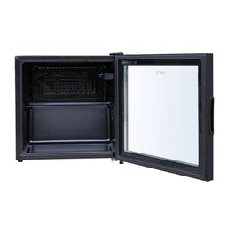 Frigobar Expositor Vertical Hq Vidro Duplo 50 Litros Preto Hq-50fbpv 220v - 6