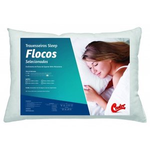 Travesseiro Castor Sleep Flocos Selecionados 40x60x11cm