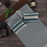 Jogo de Cama Portallar Casal 3 peças Troia Cinza - 1