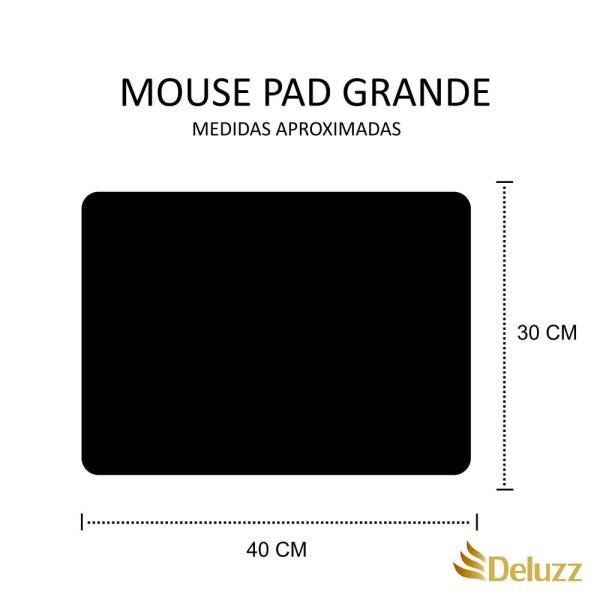 Mouse Pad Grande, Mapa Mundi - 2