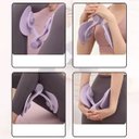 Ver imagem 7 de Exercitador Pelvico Pelvis Coxa Quadril Perna Exercicio Adutora Academia Fisioterapia Resistencia Co