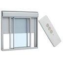 Ver imagem 1 de Janela Persiana Integrada Automática 220v Alumínio Branco - 120x120
