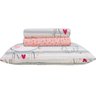Jogo de Cama Sultan Solteiro 3 Peças Happy Day Meow - 1