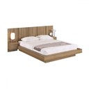Ver imagem 2 de Cama Queen Zurique 2 Portas Mel - Art In Móveis
