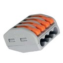 Ver imagem 3 de Emenda Eletrica Tipo Borne 4 Entradas 10 Peças Alltech Kit Conector 4 Entradas