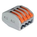 Ver imagem 2 de Emenda Eletrica Tipo Borne 4 Entradas 10 Peças Alltech Kit Conector 4 Entradas