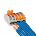 Ver imagem 5 de Emenda Eletrica Tipo Borne 4 Entradas 10 Peças Alltech Kit Conector 4 Entradas