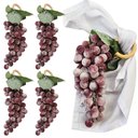 Ver imagem 1 de Maison Charlo Kit 4 Porta Guardanapo Cacho de Uva Prime:roxo