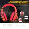 Headset Gamer Fone Profissional Compatível C/Celular Ps4 xbox Onikuma K1 - Vermelho - 4