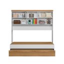 Ver imagem 5 de Ponte para Dormitório Quarto Infantil Onix Cor Flex Peternella: Branco/Nature