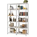 Ver imagem 2 de Estante Armário Multiuso para Escritório 118cm 10 Prateleiras Branco Madesa