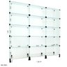 Estante de Vidro Modulado - 1,50 x 1,60 x 0,30 - 1