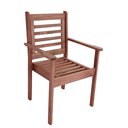 Ver imagem 5 de Conjunto Mesa Oitavada com Furo para Ombrelone e 4 Cadeiras Poltronas Madeira Maciça