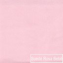 Ver imagem 7 de Kit Divã Luna 185cm Lado Esquerdo e 01 Poltrona Base de Ferro Preto Suede Rosa Bebe