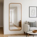 Ver imagem 1 de Espelho Decorativo Grande Modelo Retangular 50x110 para Sala Lavabo Escritório