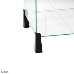 Balcão de Atendimento L Modulado em Vidro 3,00 x 1,00 x 1,00 - 2
