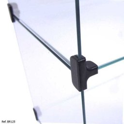 Balcão de Atendimento Modulado em Vidro com Rodízios - 0,60 x 1,00 x 0,30 - 5