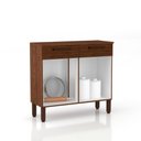 Ver imagem 3 de Balcão Cozinha 90cm 2 Portas e 2 Gavetas Off White