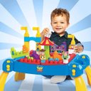Ver imagem 4 de Blocos Encaixe Mega Bloks Mesa De Construção Carnaval Mattel