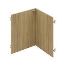 Ver imagem 1 de Kit Porta Módulo Canto Reto 60cm Frame Yescasa