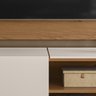 Painel para Tv Maia com Rack Aldan - Colibri Móveis - Freijó/off White - 4