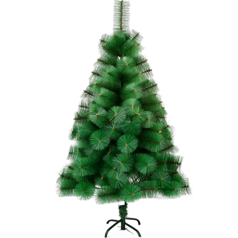 Árvore de Natal Modelo Pinheiro Luxo Canadense 1.50m 150 Galhos Verde Base de Metal