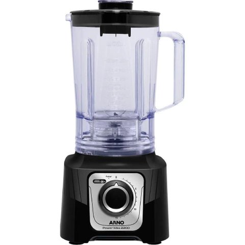 Liquidificador Arno Power Max LN66 2200W 3,1L 15 Velocidades Preto 110V