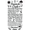 Adesivo Decorativo Religioso Oração do Credo Parede Sala Quarto - 2