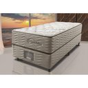 Ver imagem 1 de Cama Box Solteiro Colchão Euro + Box 88x188x71 Molas Ensacadas Cama inBox Ocean Bege