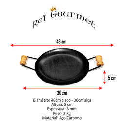 Discos Arado P/ Porções em Geral 30cm/23cm - 2