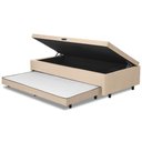 Ver imagem 1 de Base Cama Bibox com Baú Solteiro e Cama Auxiliar 3 em 1 - 88x188x46 Bela